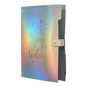 CARPETA POLI CON 5 DIVISIONES HOLOGRAFICA.