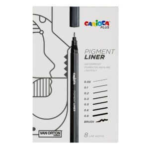 MICROFIBRA CARIOCA PLUS SURTIDAS 0.05/0.1/0.2/0.3/0.5/0.6/0.8 Y BRUSH (45250)