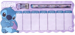 PLANNER SEMANAL MOOVING MAW STITCH C/ ACCESORIOS (2442120401)