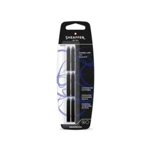 CARTUCHO SHEAFFER NEGRO BLISTER X6U (93090)