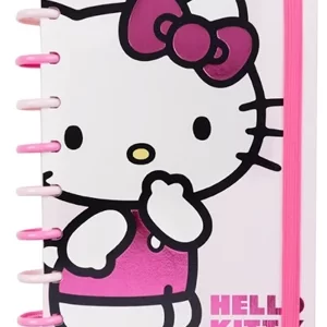 CUADERNO MOOVING LOOPS HELLO KITTY A5 80H RAYADO (1712165)
