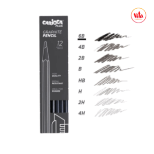 LAPIZ CARIOCA GRAFITO PLUS HB X12U (45235)