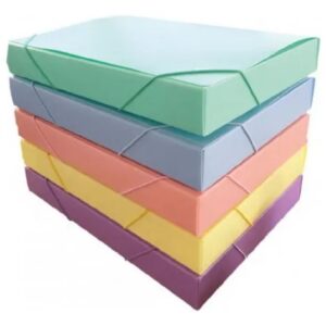 CAJA ARCHIVO LAMA 6CM PASTEL A4 (DC406CA4P4)