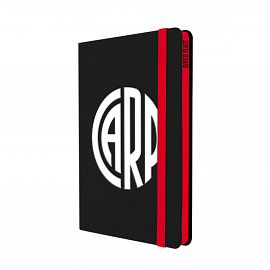 CUADERNO MOOVING NOTES RIVER A5 T.DURA X 80 HJS RAYADO (1246125)