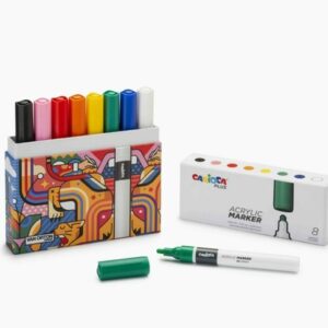 MARCADORES ACRYLIC CARIOCA PLUS X8U (45209)