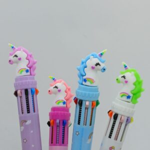 BOLIGRAFO IMPORTADO 10 COLORES UNICORNIO