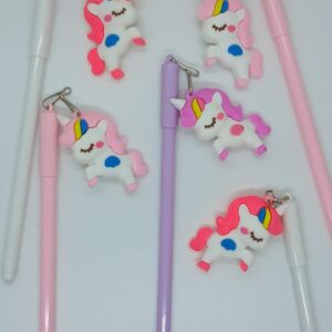 BOLIGRAFO IMPORTADO CON LLAVERO COLGANTE UNICORNIO