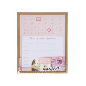 PIZARRA PLANIFICADORA IBI CRAFT MAGNETICA 40X50 (685032)