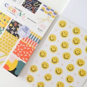 PAPEL P/SCRAP IBI CRAFT CREATIVA  A5 180 GRS 30HJS (600862)