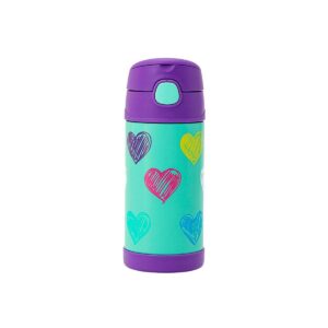 BOTELLA THERMOS KIDS ACERO INOXIDABLE TERMICA 355ML VIOLETA (F40122)
