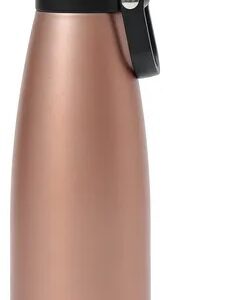 BOTELLA THERMOS ACERO INOXIDABLE TERMICA TAPA A ROSCA ROSA 500ML (SVB1105)