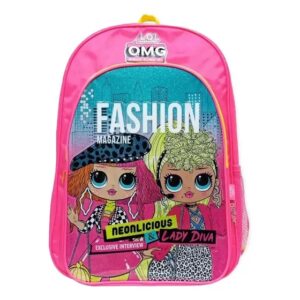 MOCHILA WABRO LOL FASHION 17" GLITTER ESPALDA (88100)