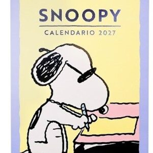 CALENDARIO MOOVING 2027 SNOOPY 30 X 40 CM. (1419134)