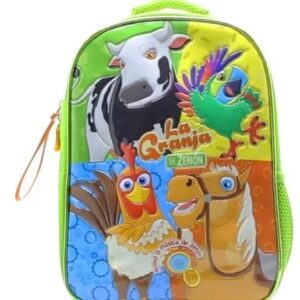 MOCHILA CRESKO LA GRANJA DE ZENON C/MUSICA 12" ESPALDA (GZ025)