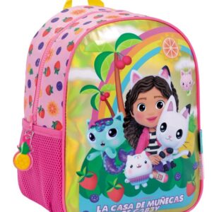 MOCHILA WABRO GABBY DOLLHOUSE ESPALDA 12" (35204)