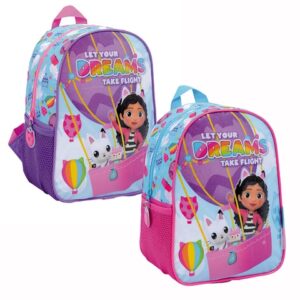 MOCHILA WABRO GABBY DOLLHOUSE DREAMS ESPALDA 12" (35200)