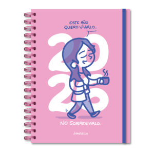 AGENDA RY 2026 JUAN SZELA ROSA 2DXP - (8040)