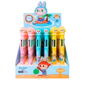 BOLIGRAFO COLOURS LABUBU 6 COLORES (28330)