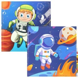 ROMPECABEZAS INKDROP SPACE KIDS X4 PIEZAS (566409)