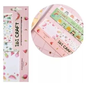 NOTAS IBI CRAFT 67X25MM X20 HOJAS SUMMER.