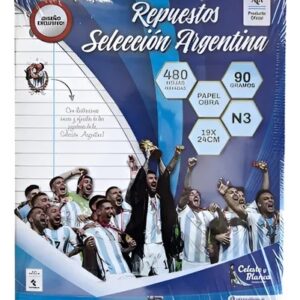 REPUESTO SELECCION ARGENTINA  X480H RAYADO.