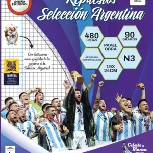 REPUESTO SELECCION ARGENTINA  X480H CUADRICULADO.