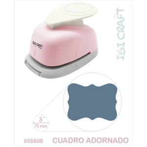 PERFORADORA ARTISTICA CUADRO IBICO 75MM 3" CORTE 7.6CM (655606)