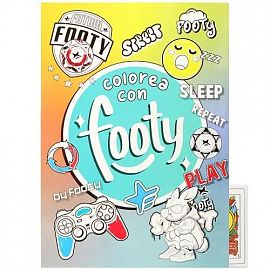 LIBRO FOOTY PARA COLOREAR BOYS (RC566273)