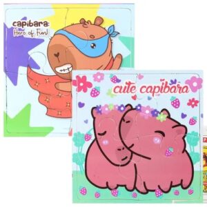ROMPECABEZAS INKDROP CAPIBARA X4 PIEZAS (566406)