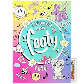 LIBRO FOOTY PARA COLOREAR GIRLS (RC566274)
