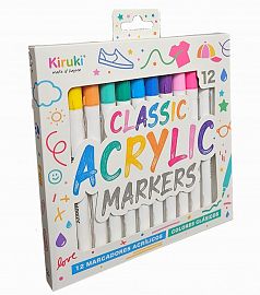 MARCADORES ACRYLIC CLASSIC KIRUKI X12U (700010)