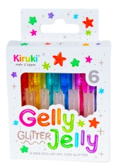 MINI BOLIGRAFOS KIRUKI GLITTER X6U (140004)