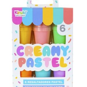 MINI RESALTADORES HELADITOS PASTEL KIRUKI X6U (180001)