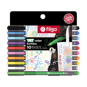 ROLLER FILGO TNT PINTURA AL AGUA SURTIDO X10U (TNTRLR-E10-SUR)