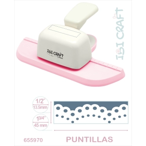 PERFORADORA ARTISTICA IBI CRAFT DE GUARDAS JUMBO PUNTILLAS (655970)