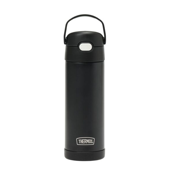 BOTELLA THERMOS KIDS ACERO INOXIDABLE TERMICA 470ML NEGRO  (P01-061-12)