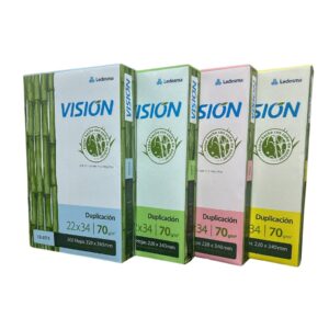 RESMA LEDESMA AUTOR/VISION 70 GRS OFICIO COLOR (22X34) (106538)