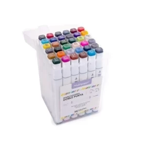 MARCADORES MULTIPAPER DOBLE PUNTA VALIJA X 36