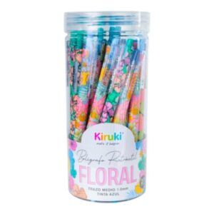 BOLIGRAFOS KIRUKI FLORAL X27U (110010)