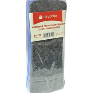 BORRADOR DE PIZARRA SKYCOLOR MAGNETICO GOMA EVA AZUL