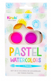ACUARELA KIRUKI PASTEL X8U (900001)