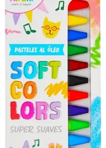 PASTELES AL OLEO KIRUKI SOFTCOLORS X24U (800011)