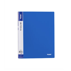 CARPETA TRAMA CON 10 FOLIOS A4  V/COLORES