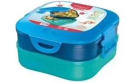 TUPPER HERMETICO MAPED CONCEPT KIDS 3 EN 1 AZUL (870703)