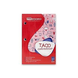 TACO MEDORO CALENDARIO 2026