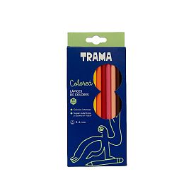 LAPICES DE COLORES TRAMA X 12 LARGOS