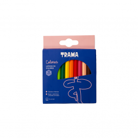 LAPICES DE COLORES TRAMA X 12 CORTOS