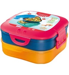 TUPPER HERMETICO MAPED CONCEPT KIDS 3 EN 1 ROSA (870701)