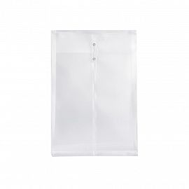 SOBRE TRAMA OFICIO VERTICAL C/TRABA DE HILO TRANSPARENTE