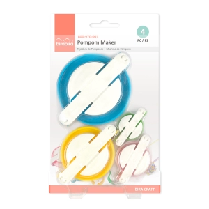 SET FABRICADOR DE POMPONES IBI CRAFT X4U (655985)